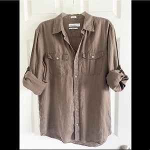 Calvin Klein Men’s Safari Button-down